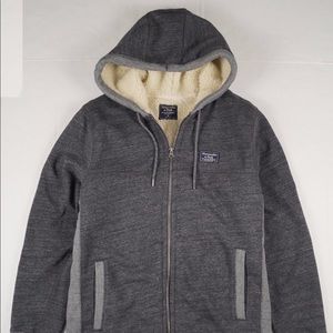 Abercrombie & Fitch Men's Sherpa Lining Hoodie